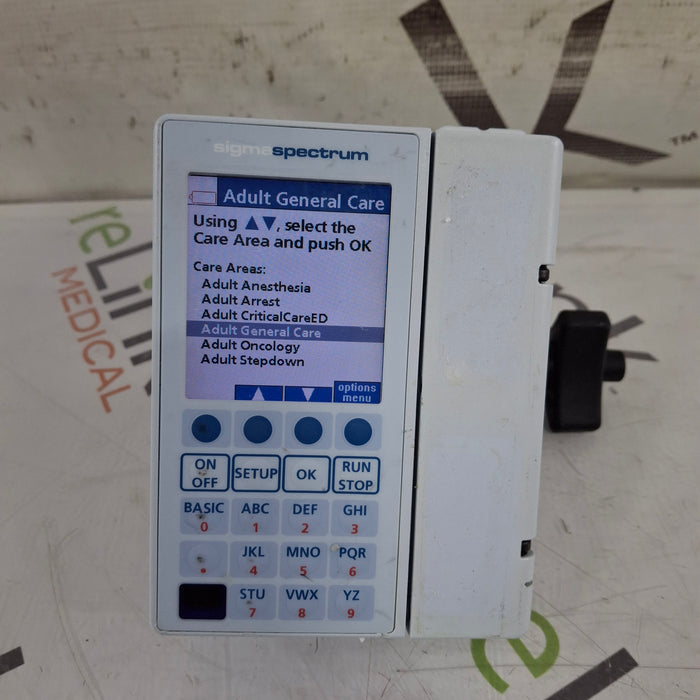 Baxter Baxter Sigma Spectrum 8.00.04 w/o Battery Infusion Pump Infusion Pump reLink Medical