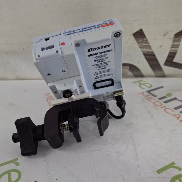 Baxter Baxter Sigma Spectrum 8.01.00 w/o Battery Infusion Pump Infusion Pump reLink Medical