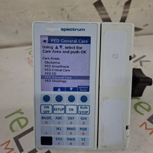 Baxter Baxter Sigma Spectrum 8.01.00 w/o Battery Infusion Pump Infusion Pumps reLink Medical
