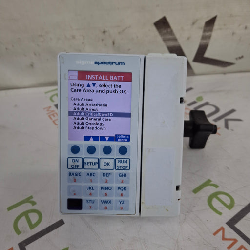 Baxter Baxter Sigma Spectrum 8.01.00 w/o Battery Infusion Pump Infusion Pump reLink Medical