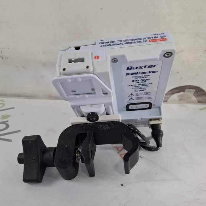 Baxter Baxter Sigma Spectrum 8.01.00 w/o Battery Infusion Pump Infusion Pump reLink Medical