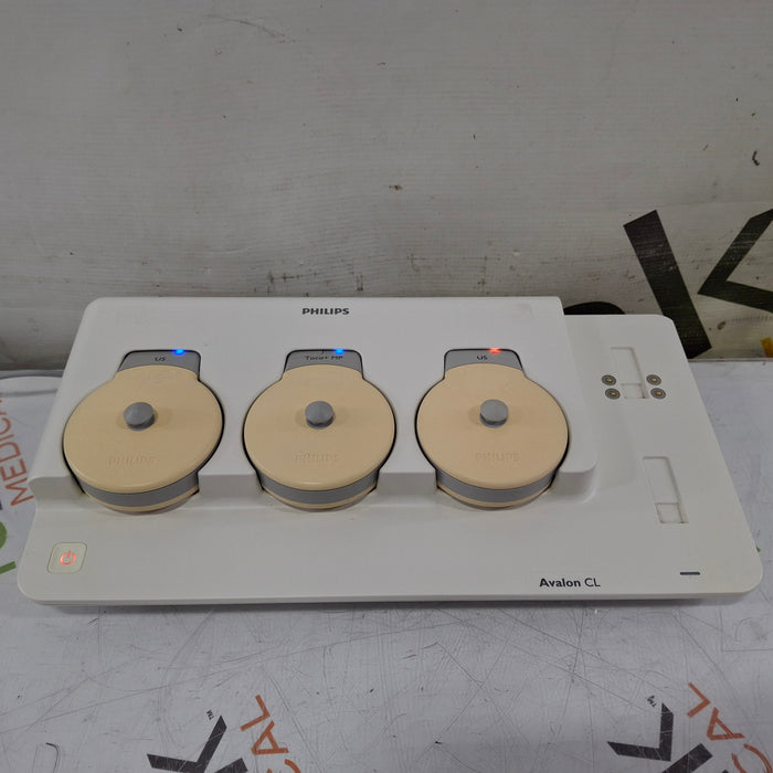 Philips Philips Avalon CL Fetal Transducer Base Station w/Fetal US/Toco Patient Monitors reLink Medical