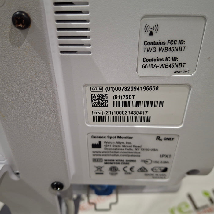 Welch Allyn Connex Spot 75CT Vital Signs Monitor