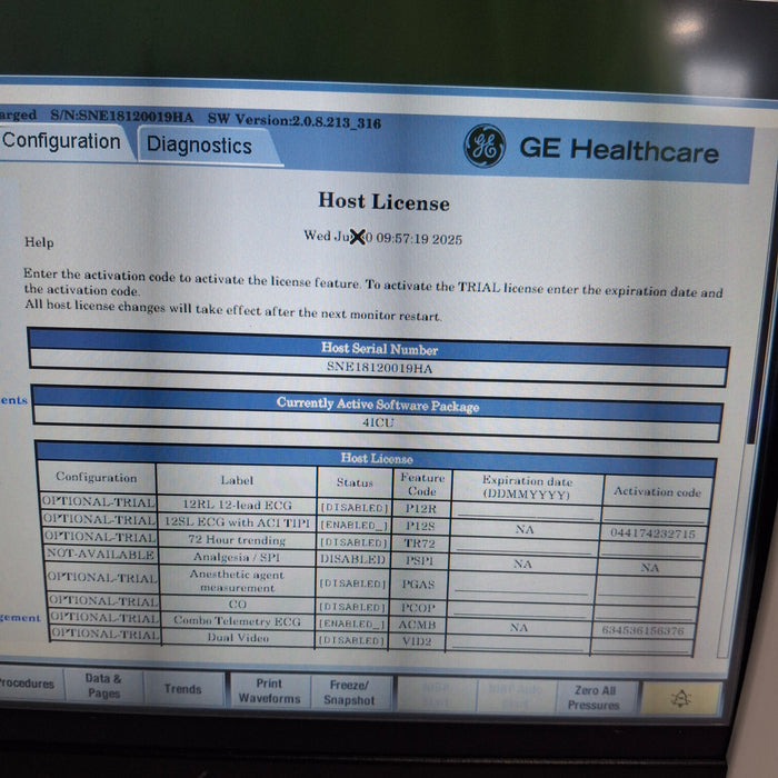 GE Healthcare GE Healthcare Carescape B450 Critical Care Patient Monitor Patient Monitors reLink Medical