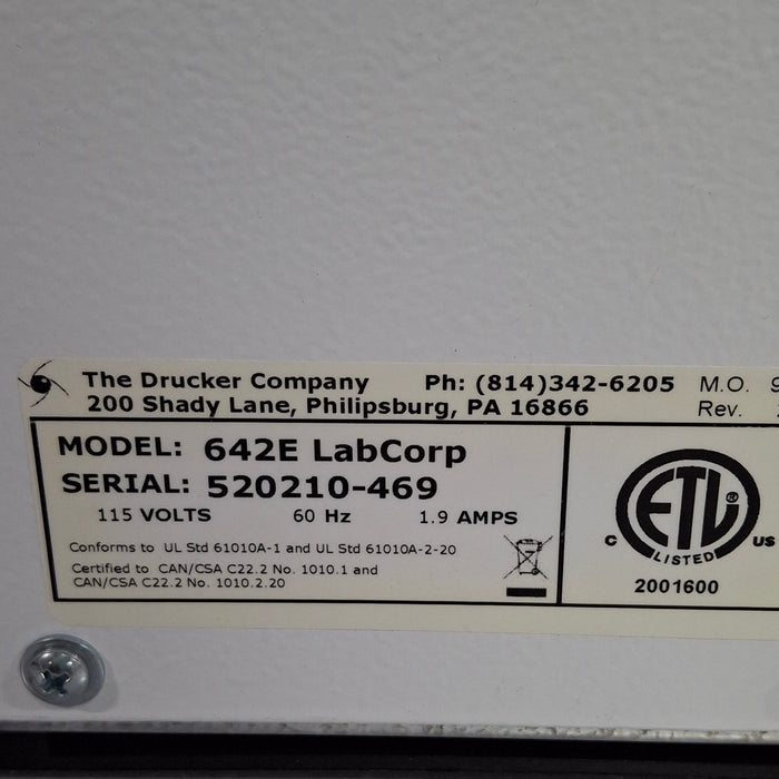 Drucker Diagnostics Drucker Diagnostics Horizon Mini E   642E Centrifuge Centrifuges reLink Medical