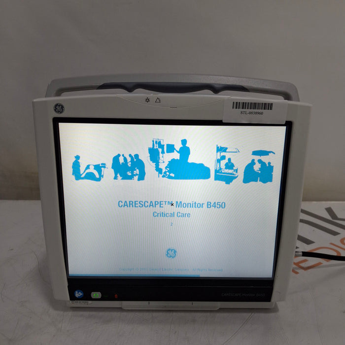 GE Healthcare GE Healthcare Carescape B450 Critical Care Patient Monitor Patient Monitors reLink Medical