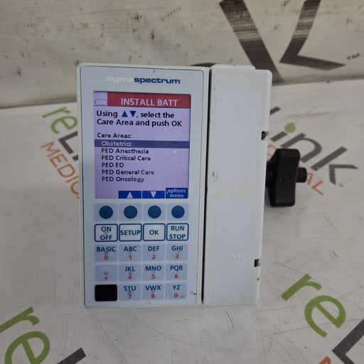 Baxter Baxter Sigma Spectrum 8.00.03 w/o Battery Infusion Pump Infusion Pump reLink Medical