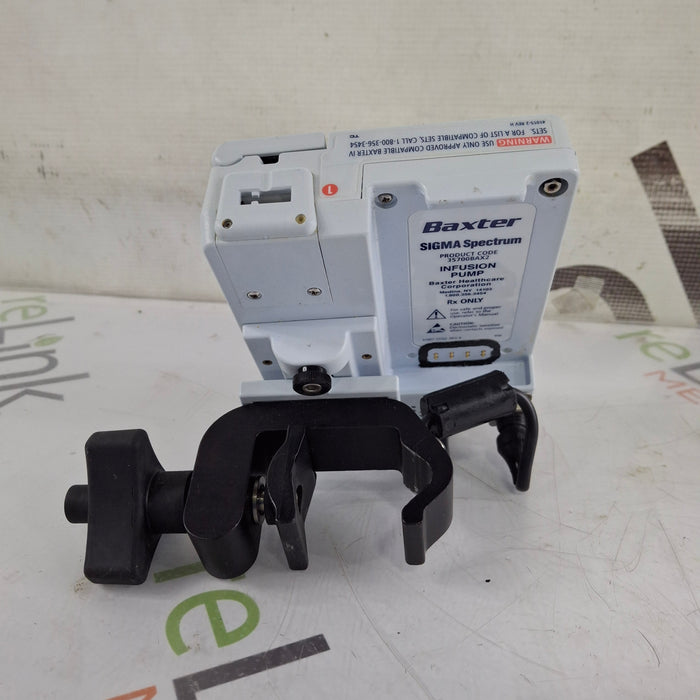 Baxter Baxter Sigma Spectrum 8.00.03 w/o Battery Infusion Pump Infusion Pump reLink Medical