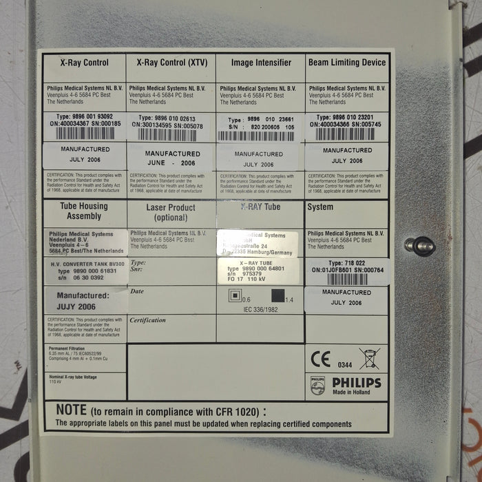 Philips Philips BV Libra C-Arm C-Arms & Tables reLink Medical