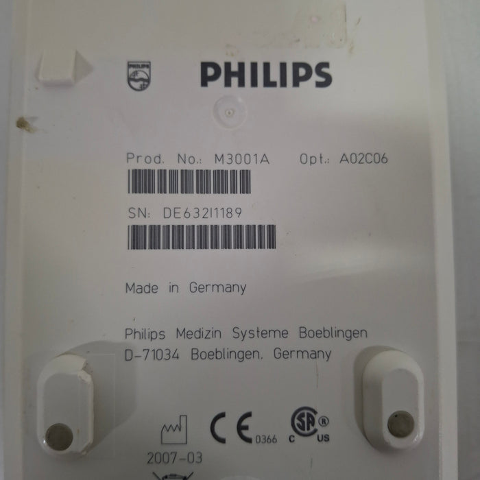 Philips Philips M3001A-A02C06 OxiMax SpO2, NIBP, ECG, Temp, IBP MMS Module Patient Monitors reLink Medical