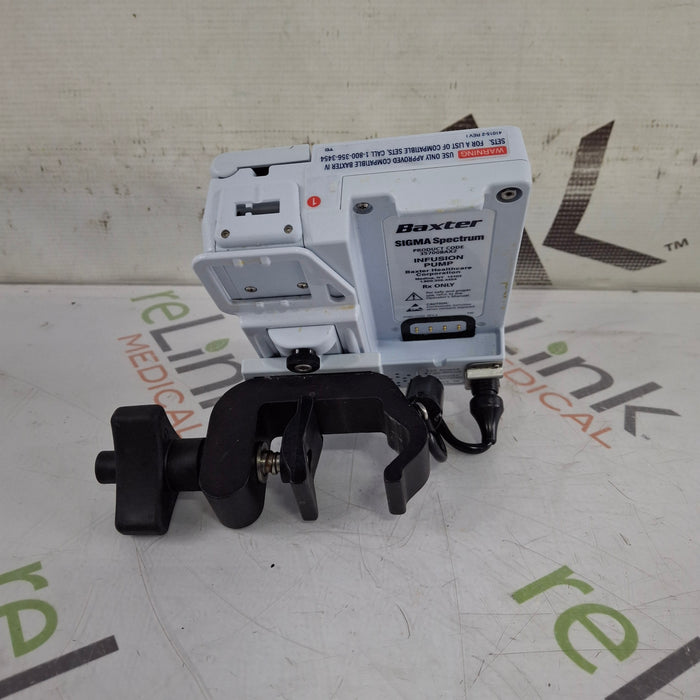 Baxter Baxter Sigma Spectrum 8.01.00 w/o Battery Infusion Pump Infusion Pumps reLink Medical