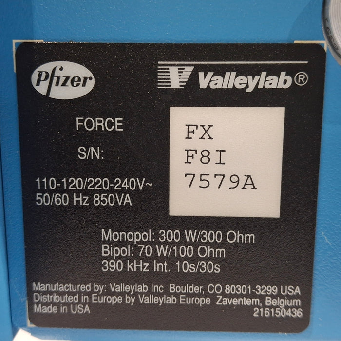 Valleylab Valleylab Force FX Electrosurgical Unit Electrosurgical Units reLink Medical