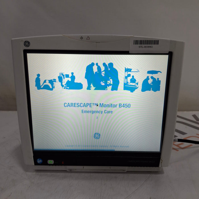 GE Healthcare GE Healthcare Carescape B450 Emergency Care Patient Monitor Patient Monitors reLink Medical