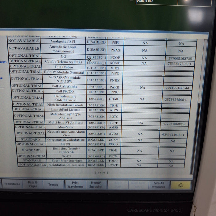 GE Healthcare GE Healthcare Carescape B450 Emergency Care Patient Monitor Patient Monitors reLink Medical