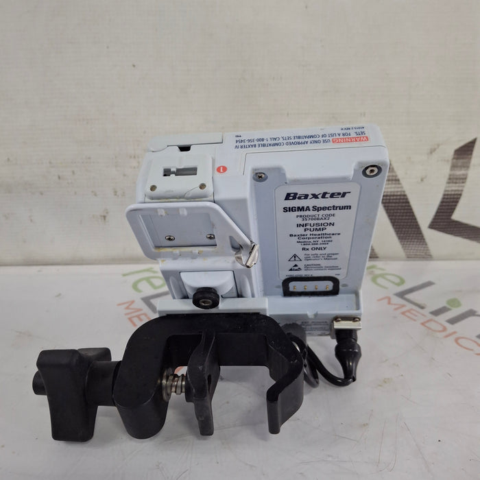 Baxter Baxter Sigma Spectrum 8.01.00 w/o Battery Infusion Pump Infusion Pumps reLink Medical