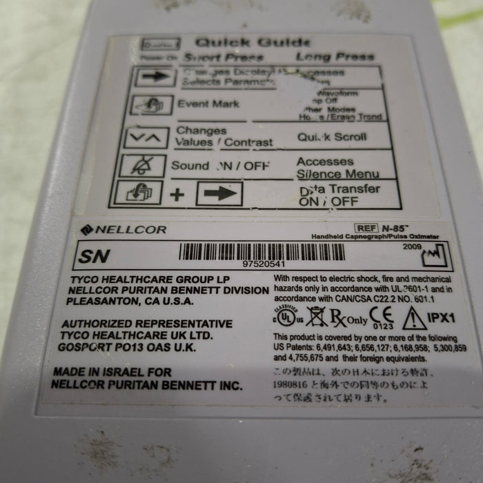 Nellcor Nellcor N-85 Pulse Oximeter Patient Monitors reLink Medical