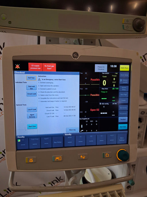 Datex-Ohmeda Datex-Ohmeda Aisys CS2 Anesthesia System Anesthesia reLink Medical