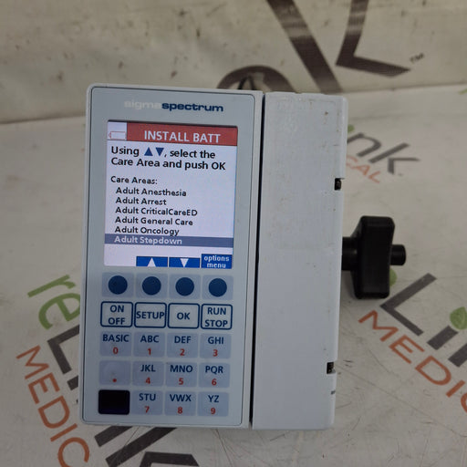 Baxter Baxter Sigma Spectrum 8.01.00 w/o Battery Infusion Pump Infusion Pump reLink Medical