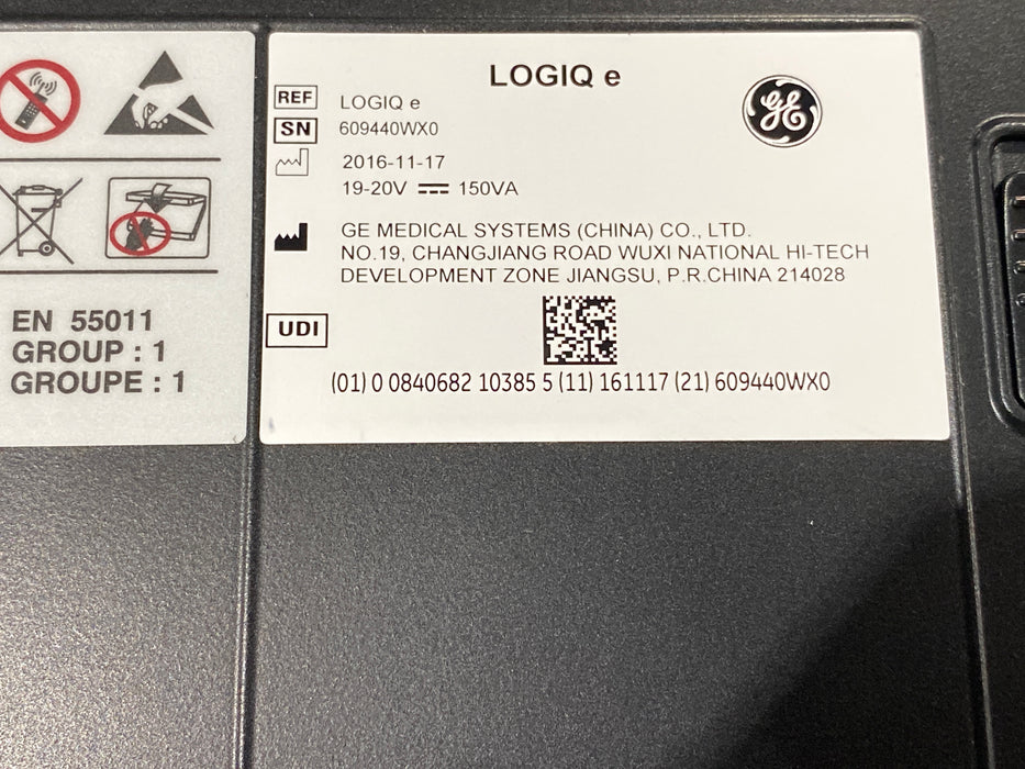 GE Healthcare GE Healthcare NextGen Logiq e Ultrasound Ultrasound reLink Medical