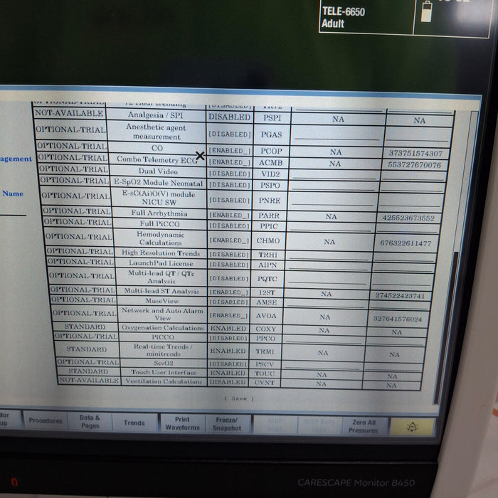 GE Healthcare GE Healthcare Carescape B450 Critical Care Patient Monitor Patient Monitors reLink Medical