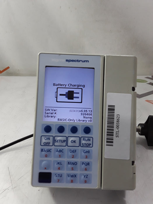 Baxter Sigma Spectrum 6.05.13 without Battery Infusion Pump