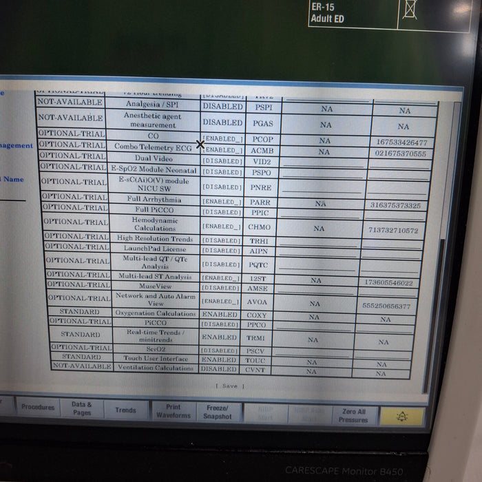 GE Healthcare GE Healthcare Carescape B450 Emergency Care Patient Monitor Patient Monitors reLink Medical