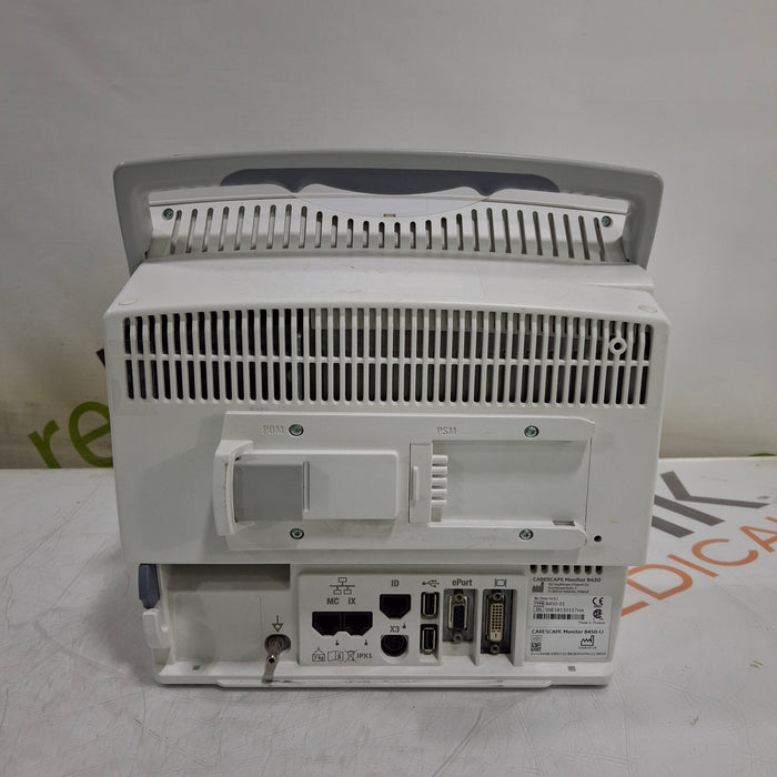 GE Healthcare GE Healthcare Carescape B450 Emergency Care Patient Monitor Patient Monitors reLink Medical