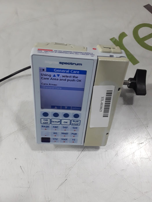 Baxter Sigma Spectrum 6.05.15 without Battery Infusion Pump