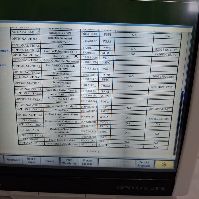 GE Healthcare GE Healthcare Carescape B450 Critical Care Patient Monitor Patient Monitors reLink Medical