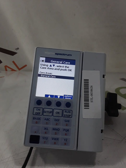 Baxter Sigma Spectrum 8.00.05 w/o Battery Infusion Pump