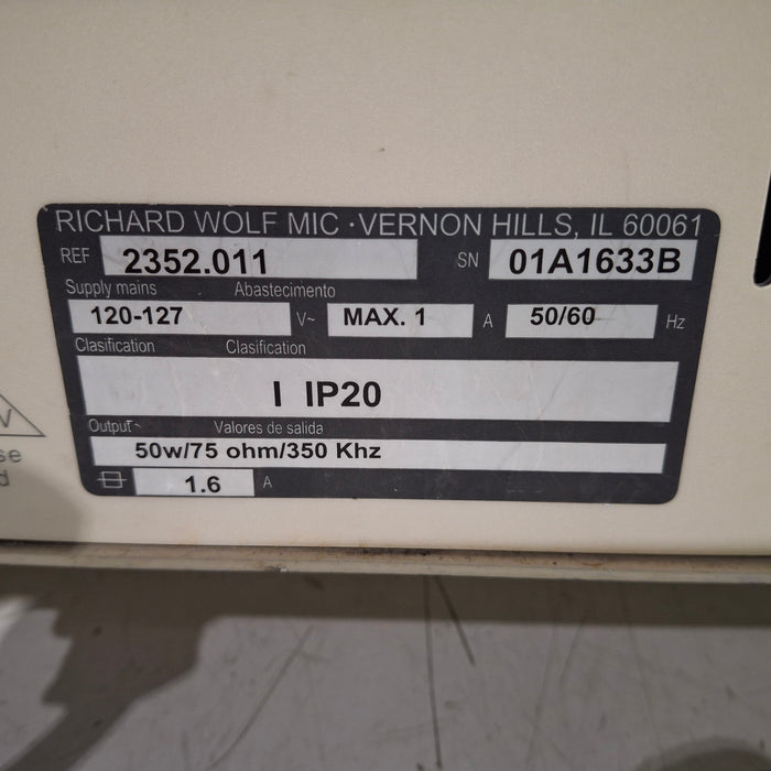 Richard Wolf Richard Wolf 2352 Bipolar Generator Electrosurgical Units reLink Medical