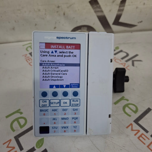 Baxter Baxter Sigma Spectrum 8.01.00 w/o Battery Infusion Pump Infusion Pump reLink Medical