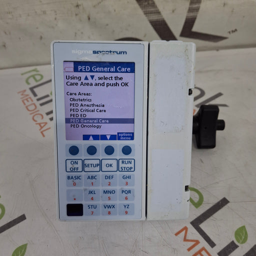 Baxter Baxter Sigma Spectrum 8.01.00 w/o Battery Infusion Pump Infusion Pumps reLink Medical
