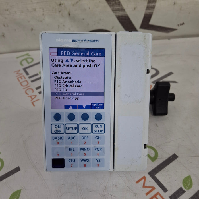 Baxter Baxter Sigma Spectrum 8.01.00 w/o Battery Infusion Pump Infusion Pumps reLink Medical