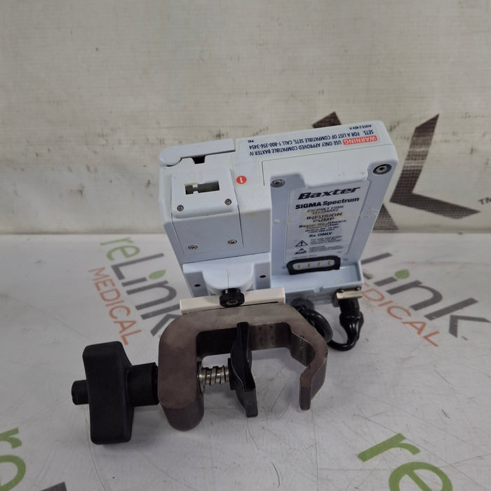 Baxter Baxter Sigma Spectrum 8.01.00 w/o Battery Infusion Pump Infusion Pumps reLink Medical