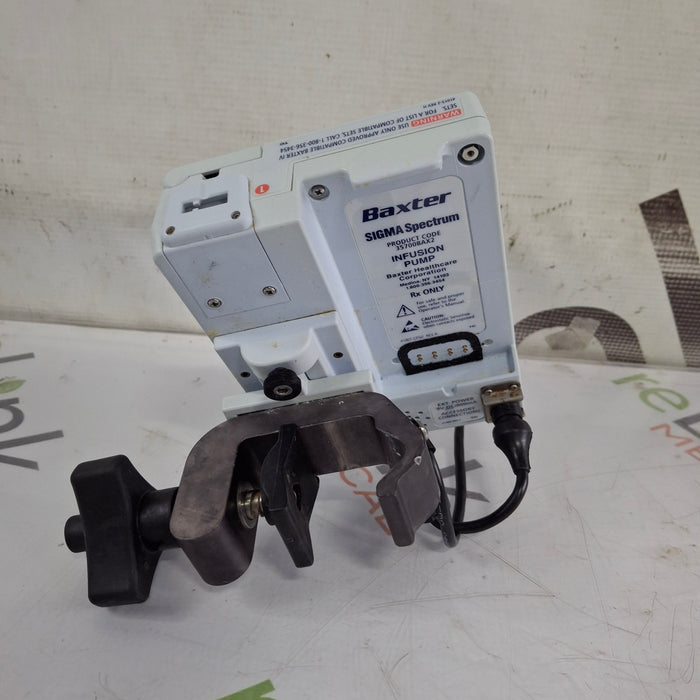 Baxter Baxter Sigma Spectrum 8.00.03 w/o Battery Infusion Pump Infusion Pump reLink Medical