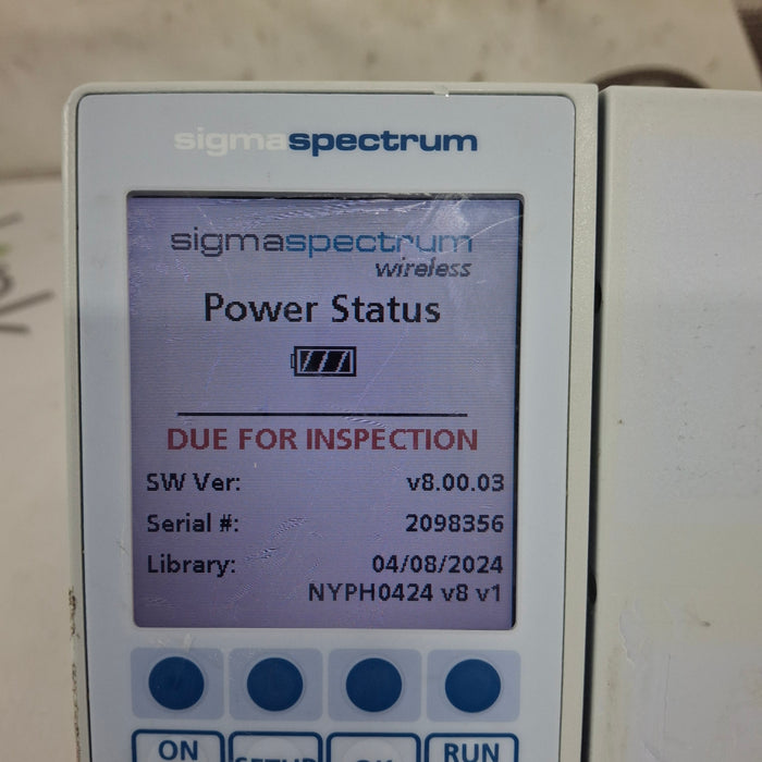 Baxter Baxter Sigma Spectrum 8.00.03 w/o Battery Infusion Pump Infusion Pump reLink Medical