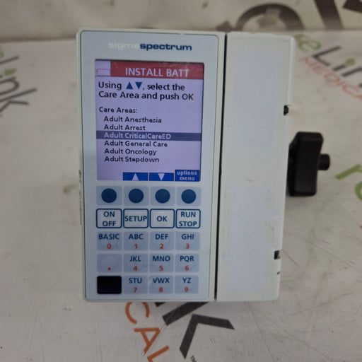 Baxter Baxter Sigma Spectrum 8.00.03 w/o Battery Infusion Pump Infusion Pump reLink Medical