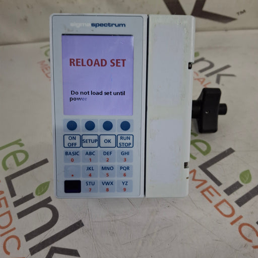 Baxter Baxter Sigma Spectrum 8.01.00 w/o Battery Infusion Pump Infusion Pump reLink Medical