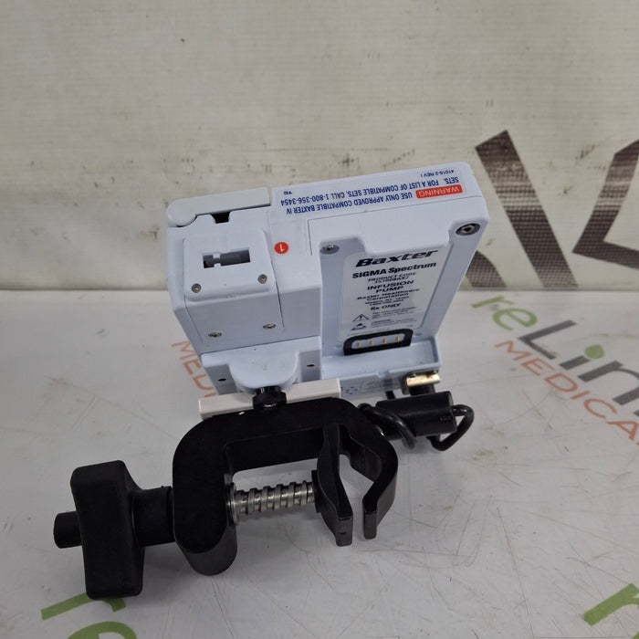 Baxter Baxter Sigma Spectrum 8.01.00 w/o Battery Infusion Pump Infusion Pump reLink Medical