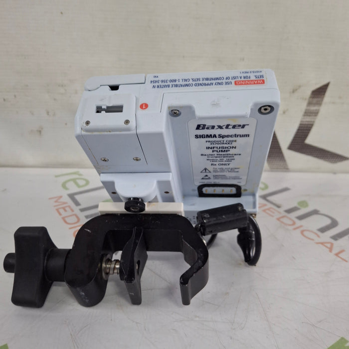 Baxter Baxter Sigma Spectrum 8.00.04 w/o Battery Infusion Pump Infusion Pump reLink Medical