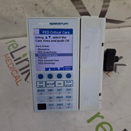 Baxter Baxter Sigma Spectrum 8.01.00 w/o Battery Infusion Pump Infusion Pump reLink Medical