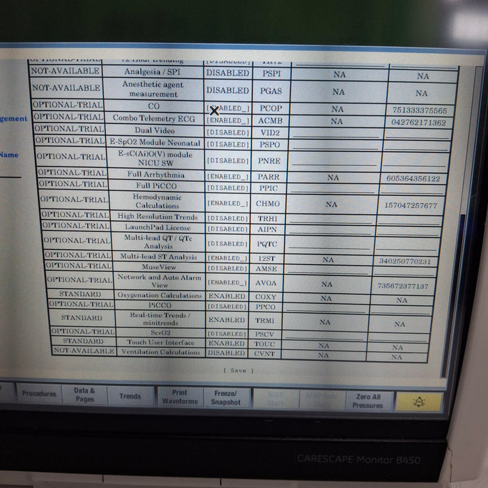 GE Healthcare GE Healthcare Carescape B450 Emergency Care Patient Monitor Patient Monitors reLink Medical