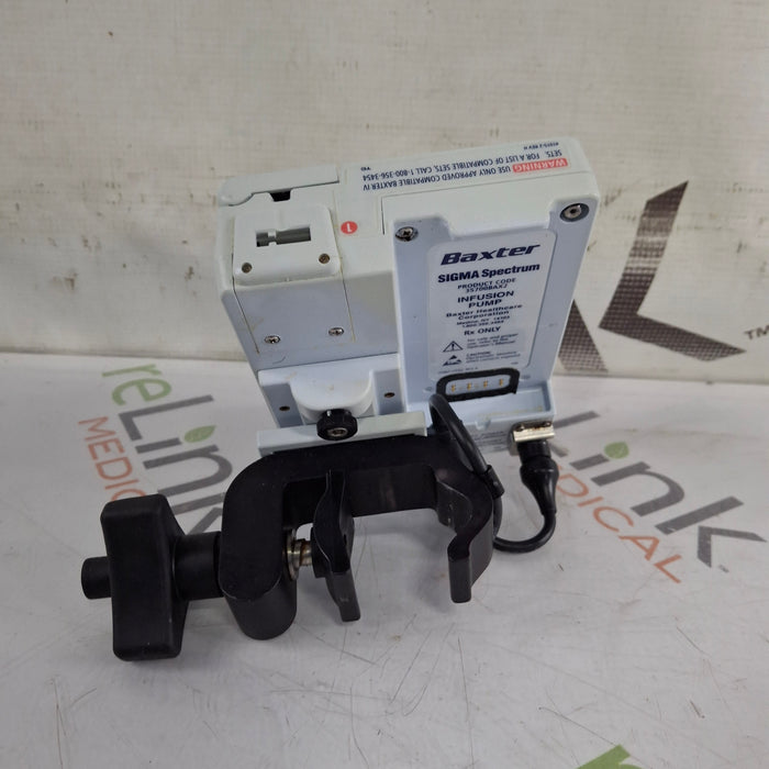 Baxter Baxter Sigma Spectrum 8.00.04 w/o Battery Infusion Pump Infusion Pumps reLink Medical
