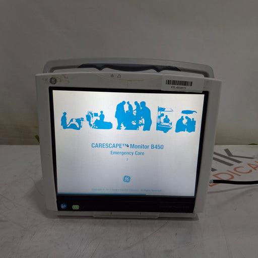 GE Healthcare GE Healthcare Carescape B450 Emergency Care Patient Monitor Patient Monitors reLink Medical
