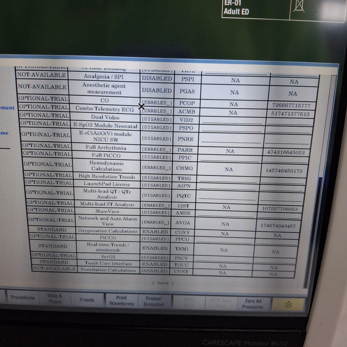 GE Healthcare GE Healthcare Carescape B450 Emergency Care Patient Monitor Patient Monitors reLink Medical