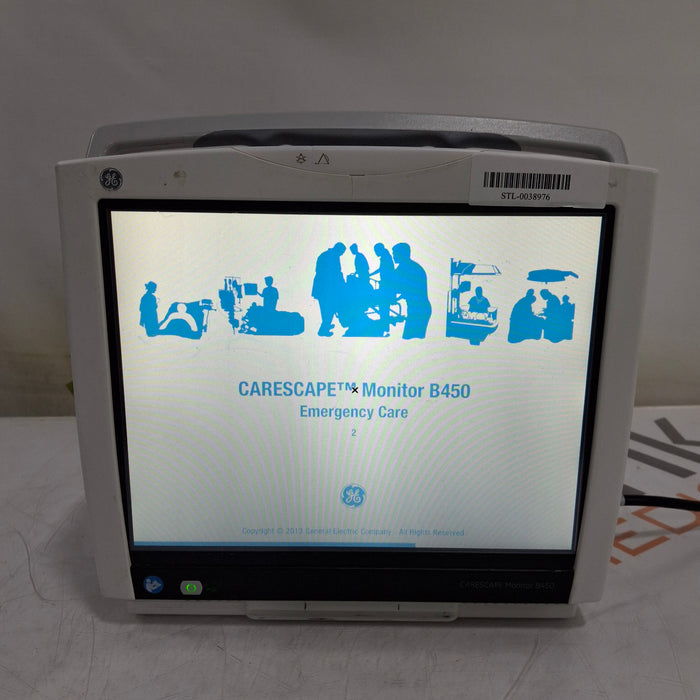 GE Healthcare GE Healthcare Carescape B450 Emergency Care Patient Monitor Patient Monitors reLink Medical