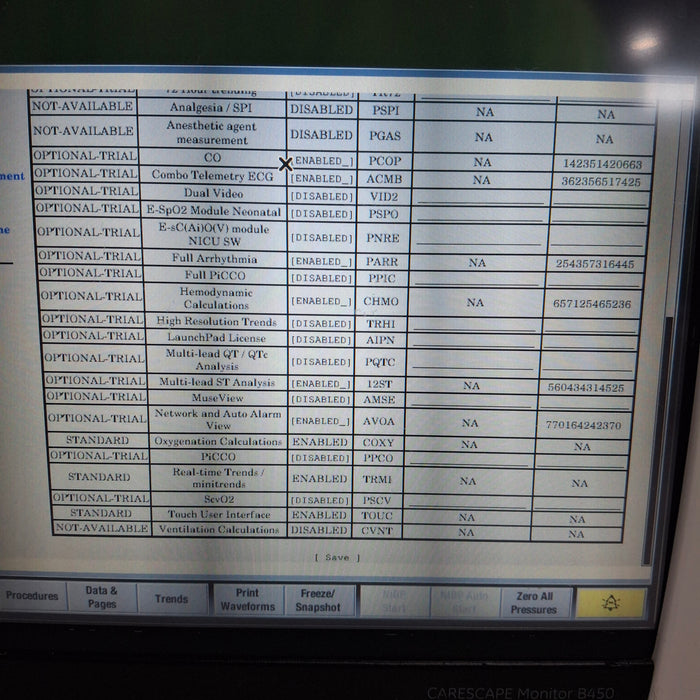 GE Healthcare GE Healthcare Carescape B450 Emergency Care Patient Monitor Patient Monitors reLink Medical
