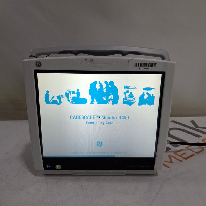 GE Healthcare GE Healthcare Carescape B450 Emergency Care Patient Monitor Patient Monitors reLink Medical