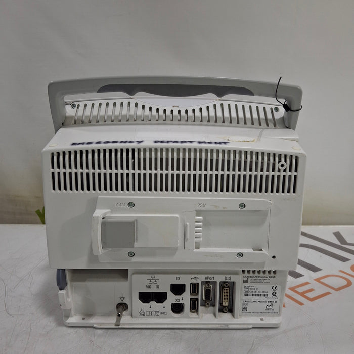 GE Healthcare GE Healthcare Carescape B450 Emergency Care Patient Monitor Patient Monitors reLink Medical